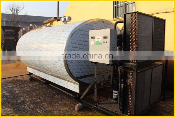 6000L milk cooling tankprice in dairy farm