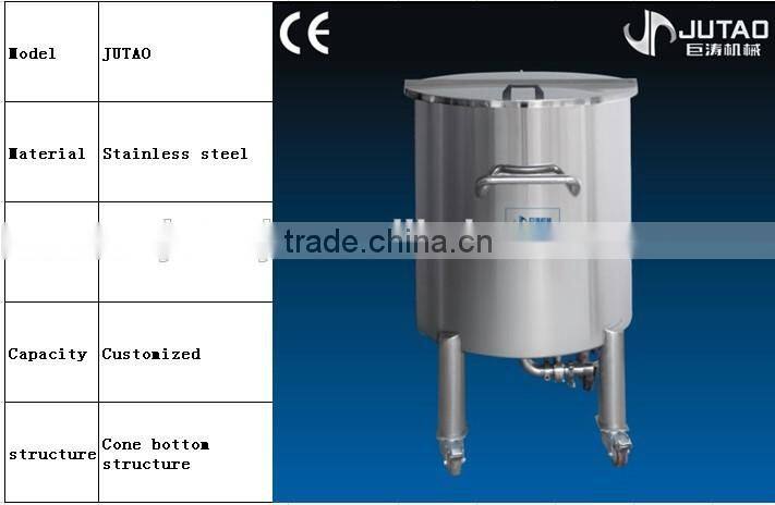 Stainless steel liquid co2 storage tank