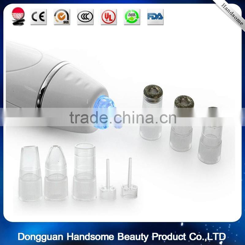 2016 wholesale blackhead acne treatment machine vacuum suction pore comedones remover face skin cleansing cleanser device