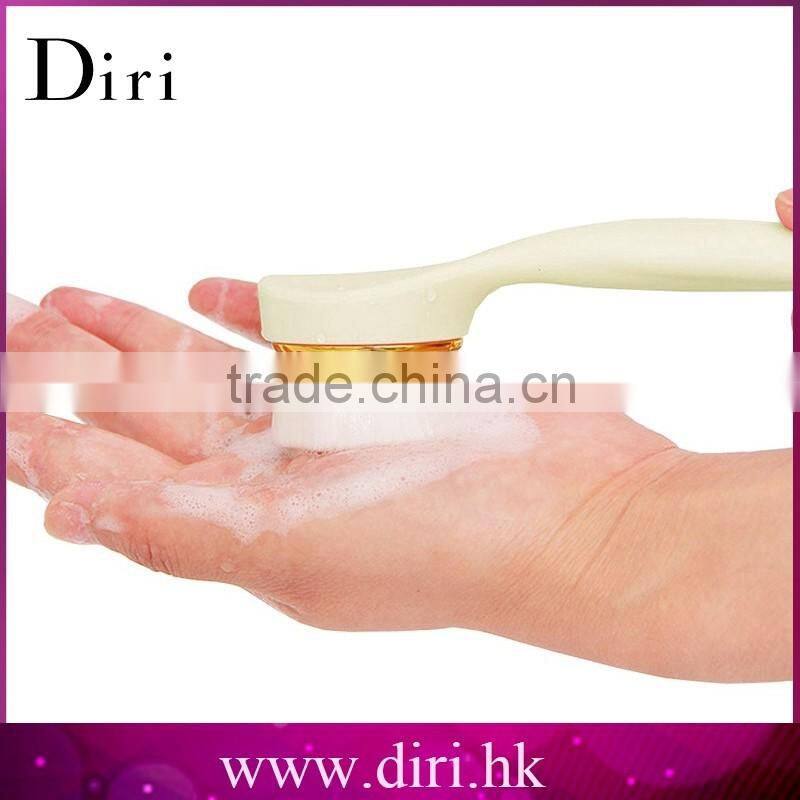 Beautiful soft white facial cleaning brush Facial brush