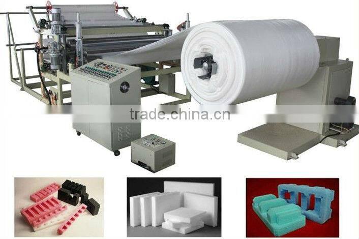 PE Foam Sheet Thickening Machine