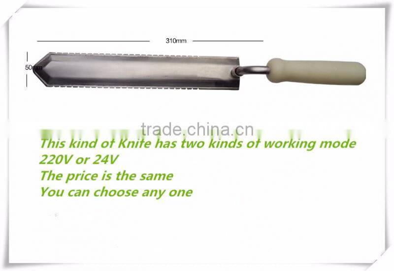 New style electric uncapping knife