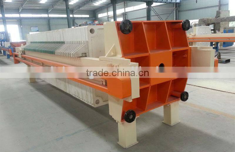 Semi-automatic membrane filter press machine equipment