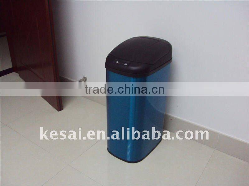 Stainless Steel Sensor Trash Bin automatic trash can dust bin waste can Hand Free one touch dustbin