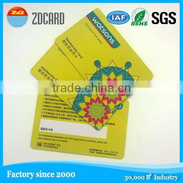 PVC smart chip royal plastic RFID playing card