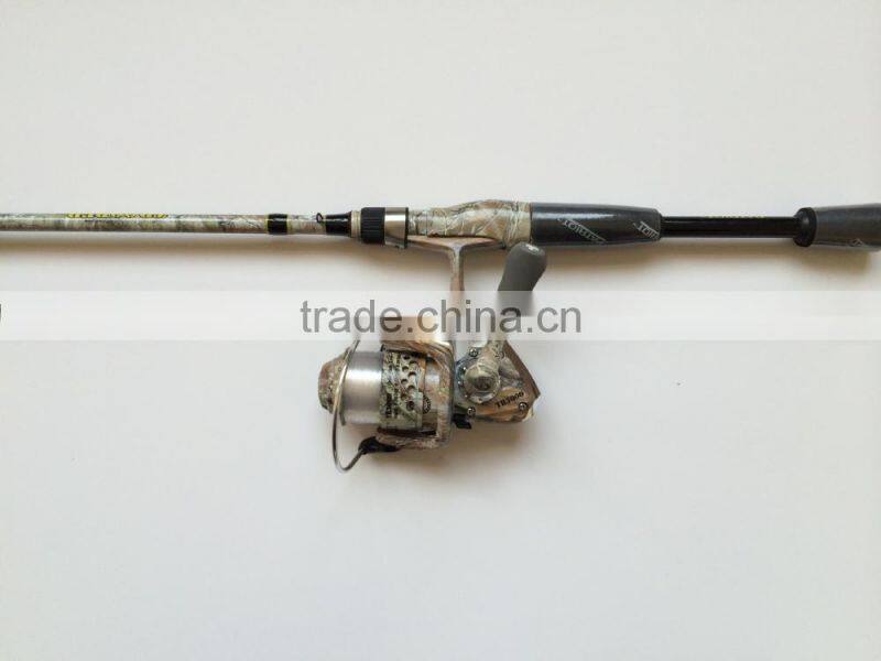 6'6ft spinning fishing combo