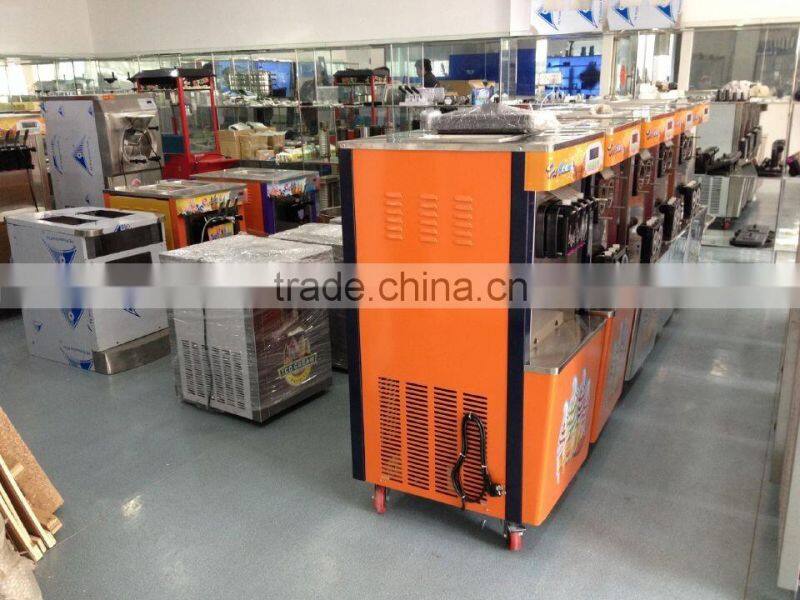 high quality small stainless steel soft ice cream machine/yogurt machine for home use made in china