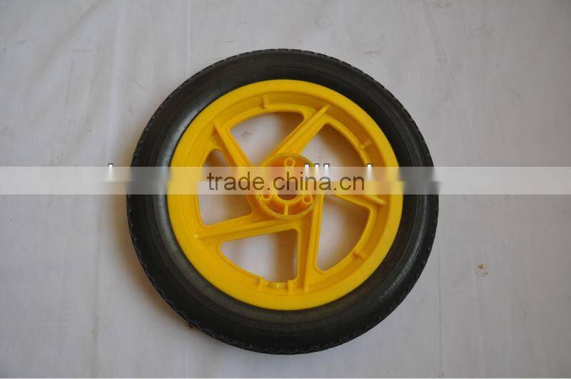 Super quality 12"x2"pneumatic inflatable small rubber wheel