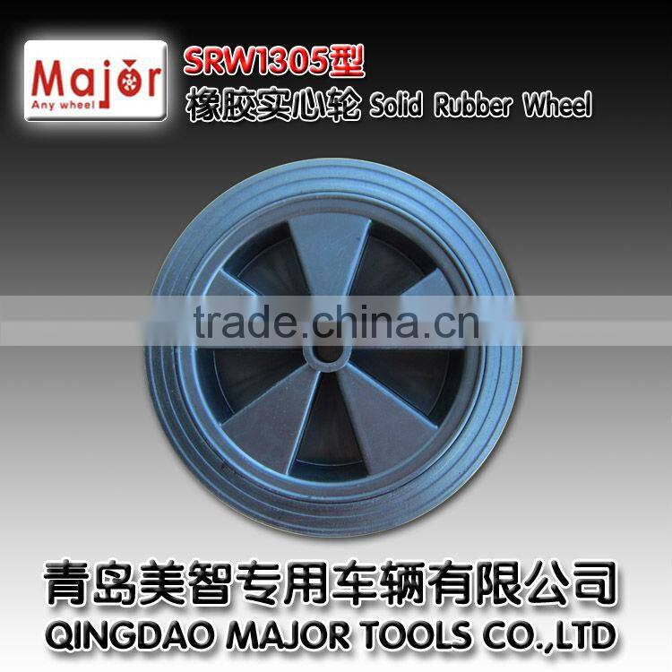 14 inch solid rubber tyre