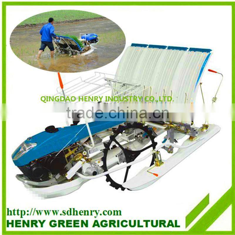 4 row paddy rice transplanter