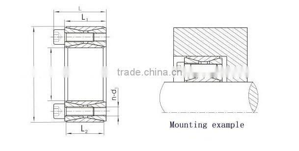 Z7B keyless locking assembly