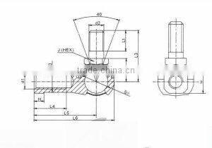 BL..D/BD Series Ball joint rod ends