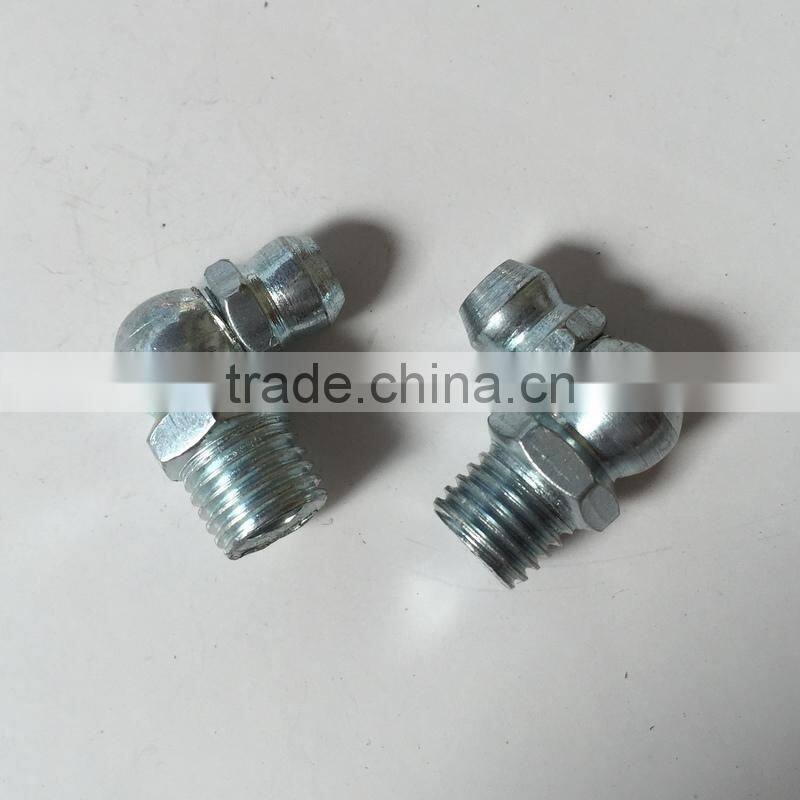 3/8x24 UNF 90 degree steel grease fitting