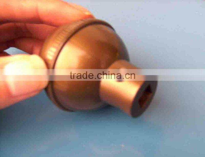 sell plastic doorknob with bronze-coloured
