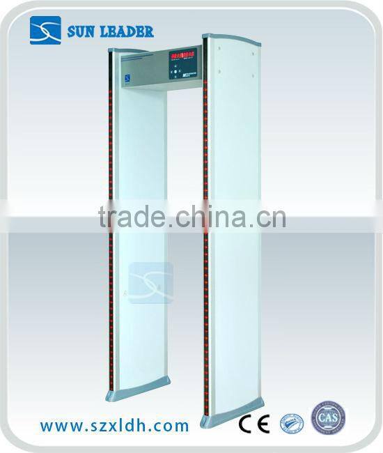 Walkthrough Metal Detector with LED display for security