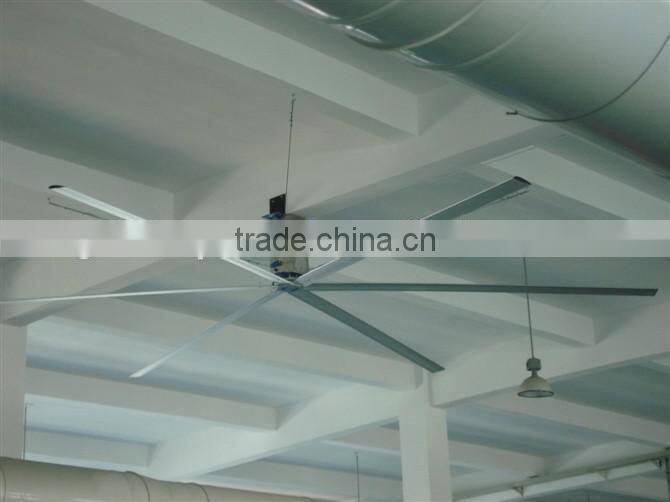 6.1m China 6 Blade High Volume Low Speed Ceiling Fan