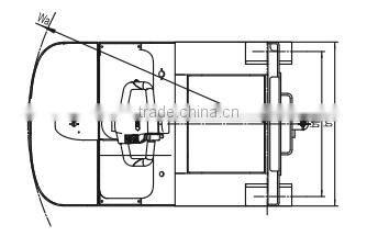 CE 3T to 4.5T standing battery power tow tractor