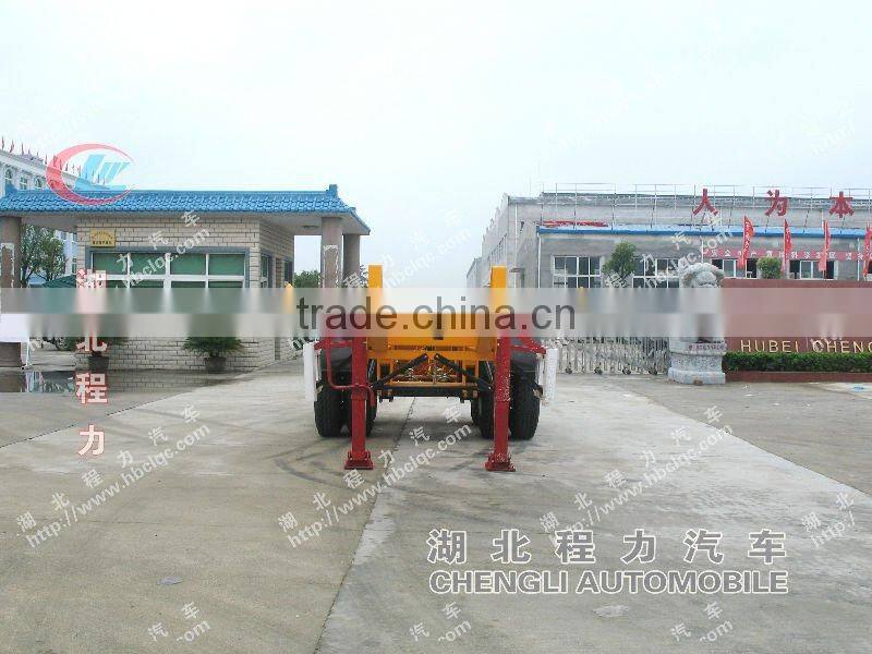 Double Axles 20ft Container Skeletal Semi-trailer