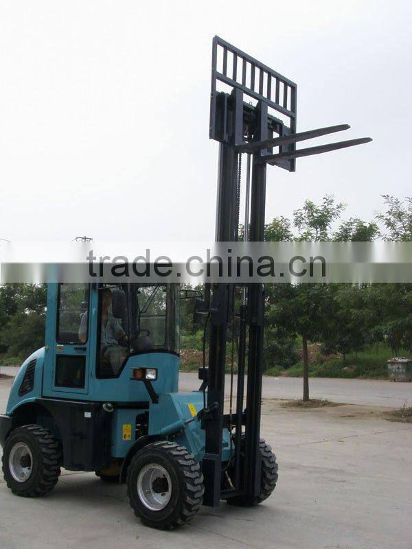 Off road fork lift with CE