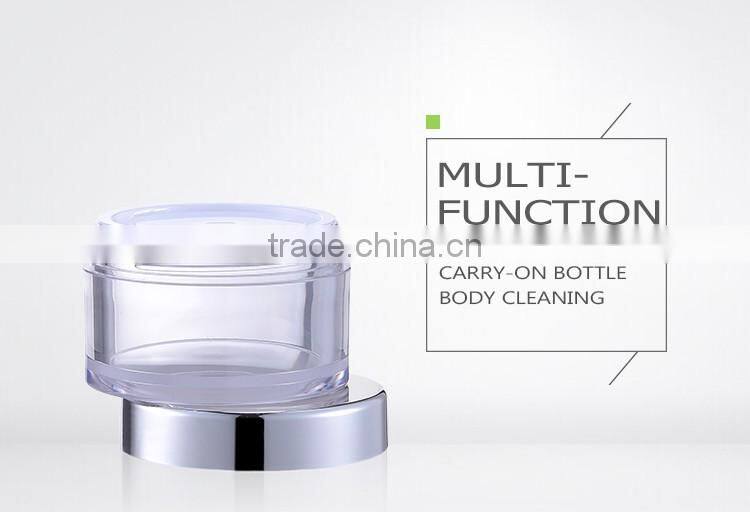 Functional plastic cosmetic jar SR-2387