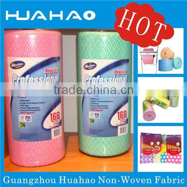 Super absorbent and qood quality German kitchen disposable dish cleaning cloths/towel wholesale