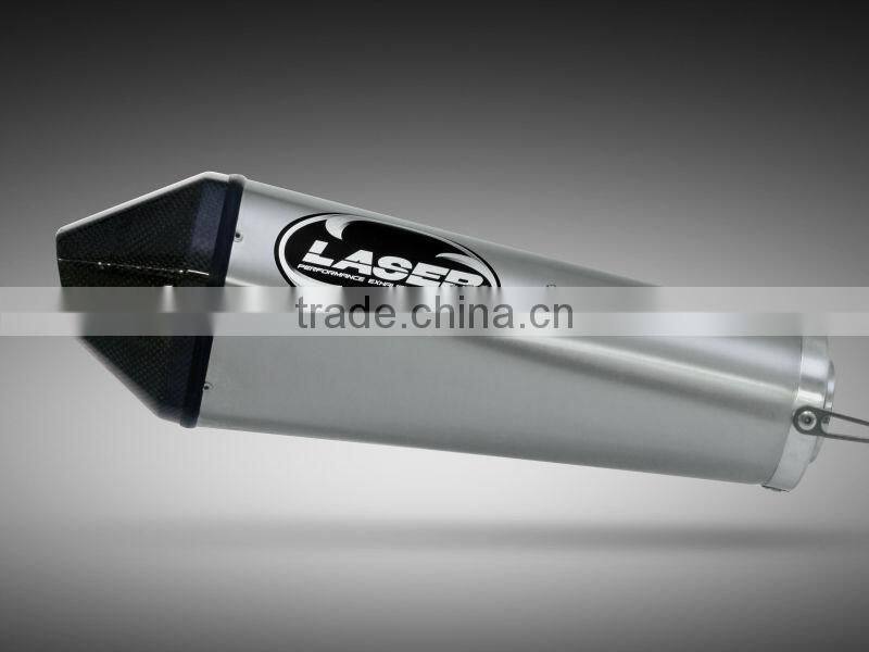 For SUZUKI GSX-R600 2008- SM Motorcycle Exhaust Pipe LASER Stealth slip-on muffler