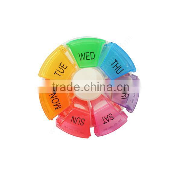 Day and Night Weekly Medicine 7 Day Pill Box
