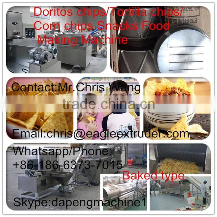 Doritos / Corn Chips / Tortilla Machine , Food Production Line , 380V 50HZ