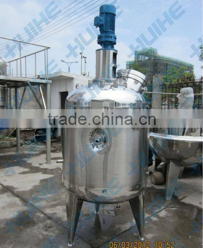 Stainless Steel Reaction Kettle For Food Production Line