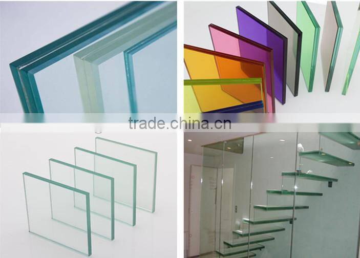 42mm safety laminated bullet resistant glass