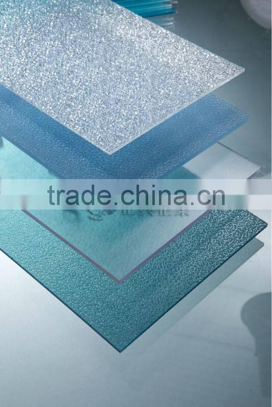 polycarbonate textured sheet with beautiful appearance