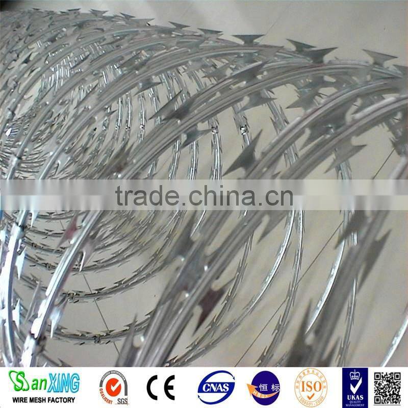 High quality low price razor barbed wire for sale