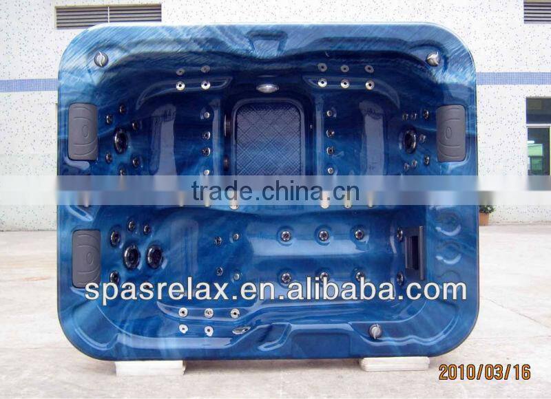 3 Person Family Friendly Indoor massage bathtub/Acrylic bathtub with Balboa&Lucite ---A430