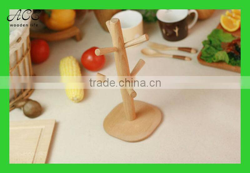 Small wooden hanger Wooden hook