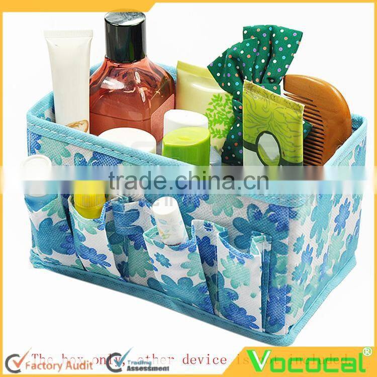 Foldable Makeup Cosmetic Storage Box Bag Organizer Jewelry Stationary Container