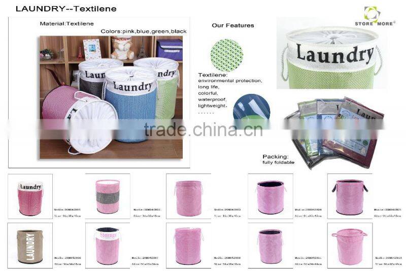 Store More Laundry Basket, Spray finished