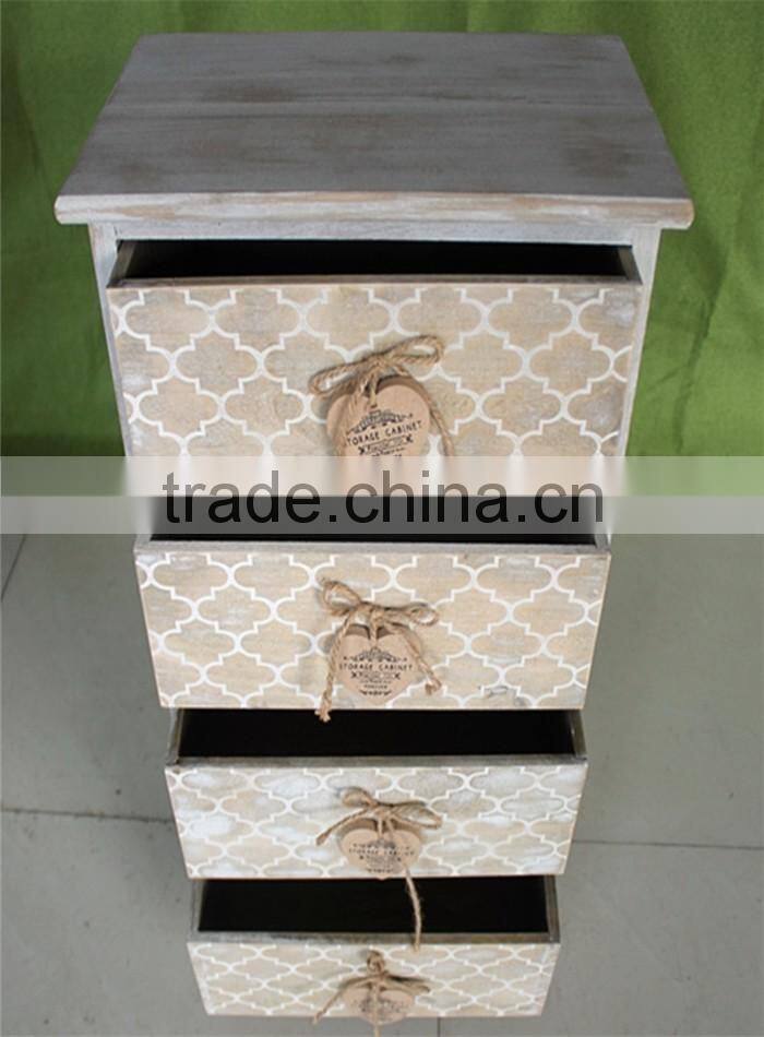 Unfinished recycled crazy wood kids furniture for 4 hole