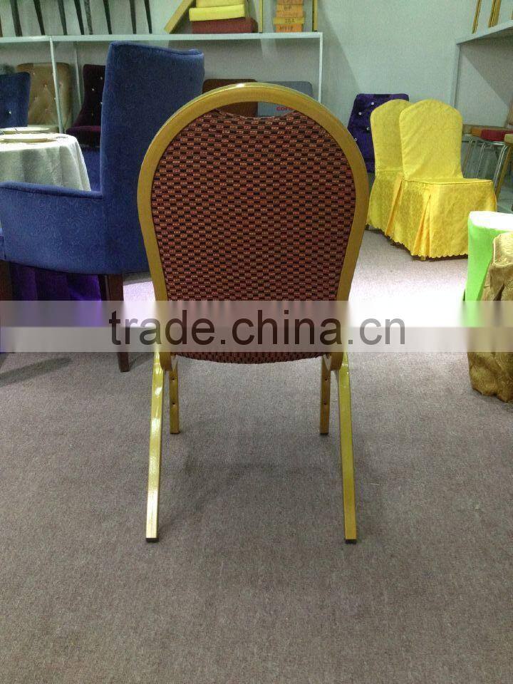 High quality elegant banquet chairs hotel chair aluminium chair