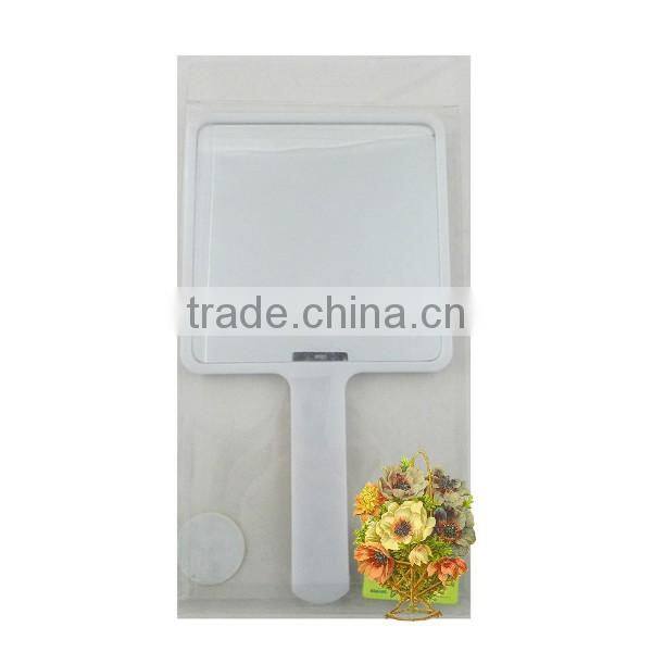 Nice design plastic hand mirror for beautiful gift