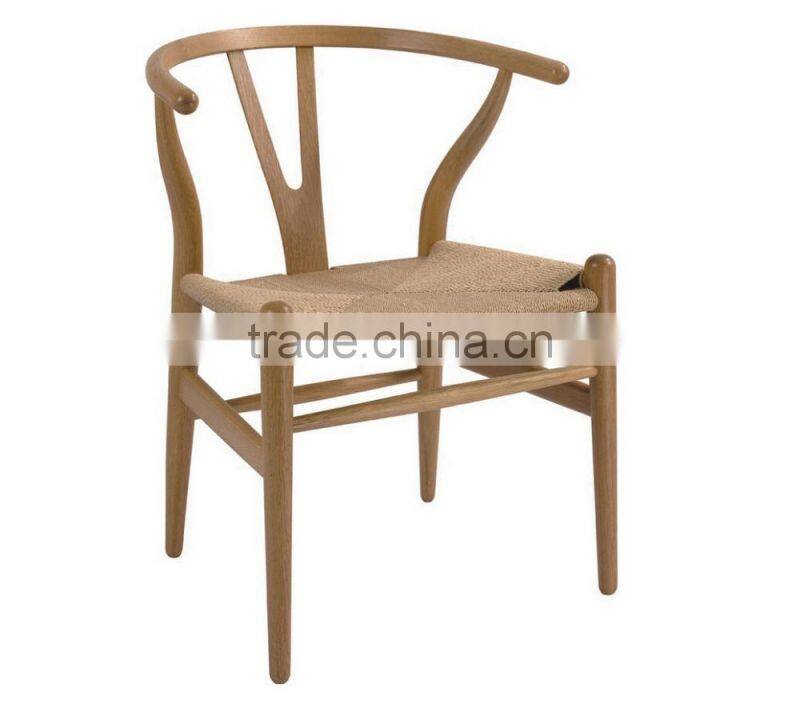 2015 Outdoor used new products Weave solid wood dining chairs