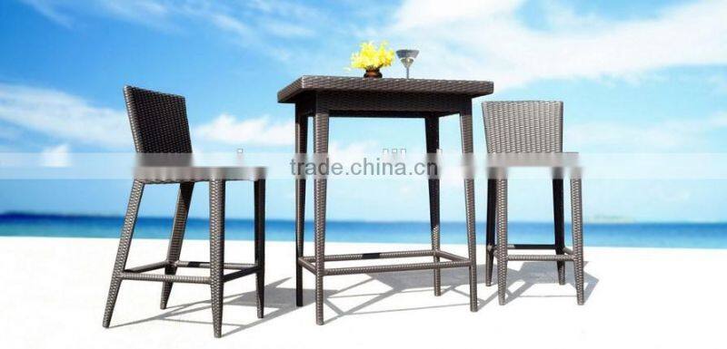 2017 Sigma trade assurance all weather cheap modern rattan home coffee bar furniture