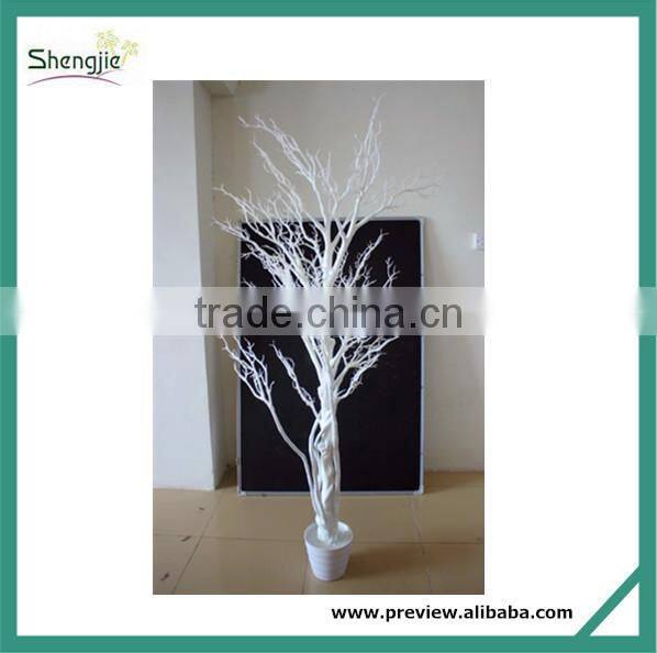 Hot sell new artificial white dry tree branch coral