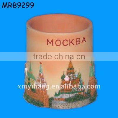 resin golf pen&pensil holder for office and school supply