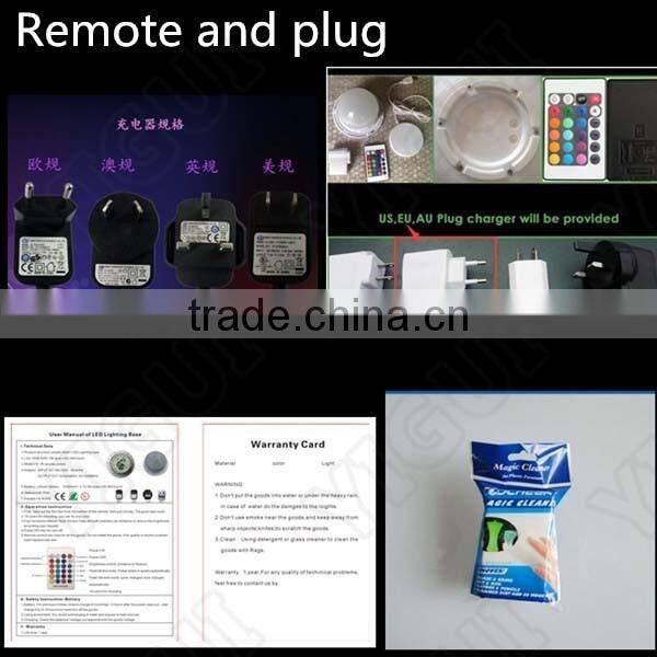 PE remote control battery operated LED apple Bar Chair
