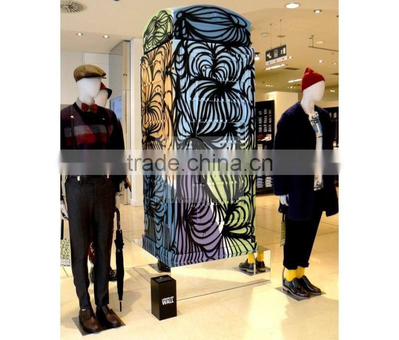 Professional OEM customized traditional metal antique red telephone booth