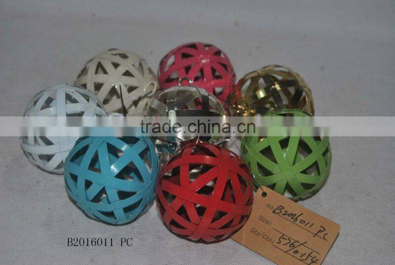 color iron decorative big toy balls set