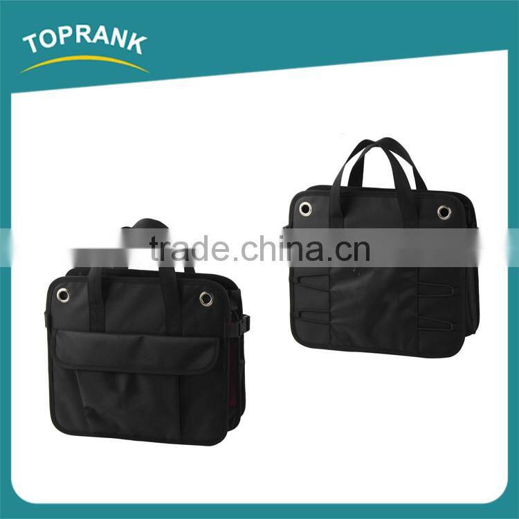 New multipurpose car boot organizer bag nonwoven folding car trunk organizer