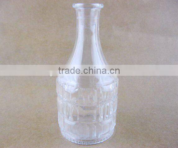 carving glass wine bottle / glassware