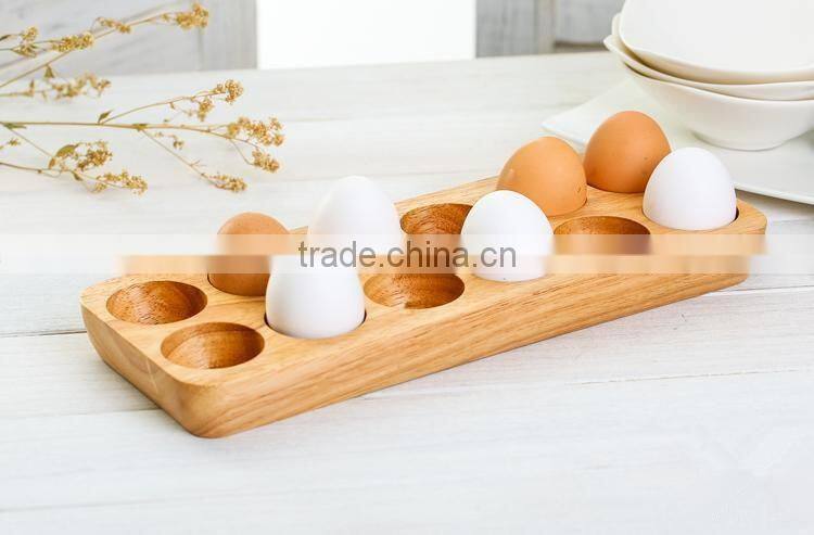 wooden kitchen storage egg tray mould