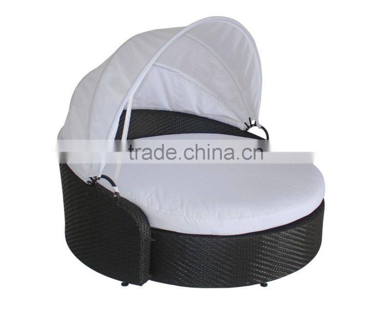 outdoor daybeds wicker /rattan with tea table WYHS-D056